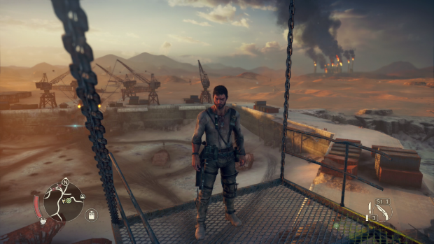 Von einer Plattform genie&szlig;t Max die Weitsicht... (Screenshot: Golem.de)